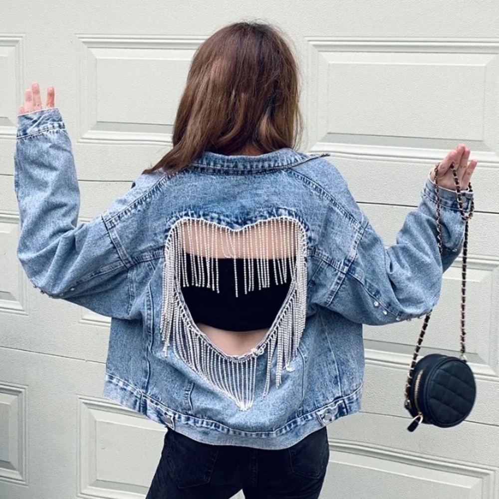 Heart Jean Jacket